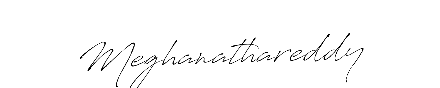 The best way (Antro_Vectra) to make a short signature is to pick only two or three words in your name. The name Meghanathareddy include a total of six letters. For converting this name. Meghanathareddy signature style 6 images and pictures png