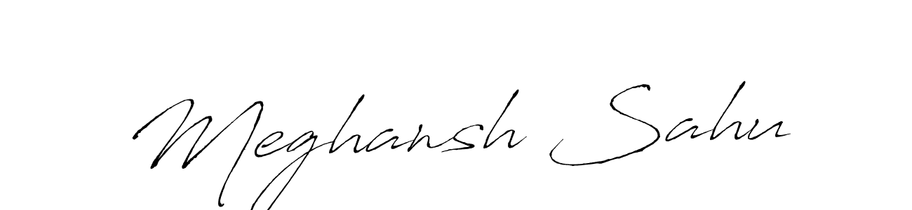 Similarly Antro_Vectra is the best handwritten signature design. Signature creator online .You can use it as an online autograph creator for name Meghansh Sahu. Meghansh Sahu signature style 6 images and pictures png