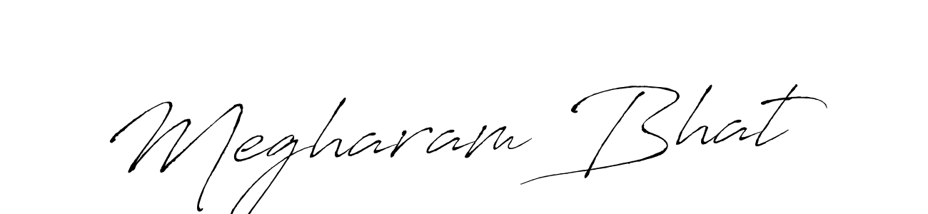 Make a short Megharam Bhat signature style. Manage your documents anywhere anytime using Antro_Vectra. Create and add eSignatures, submit forms, share and send files easily. Megharam Bhat signature style 6 images and pictures png