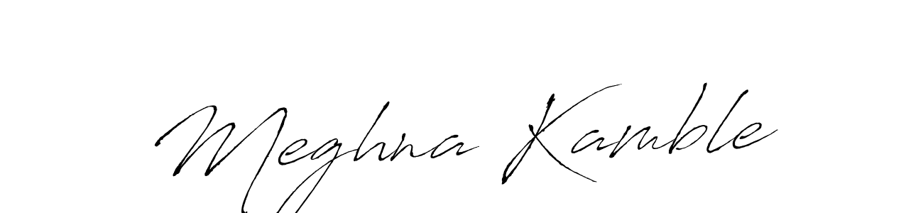 The best way (Antro_Vectra) to make a short signature is to pick only two or three words in your name. The name Meghna Kamble include a total of six letters. For converting this name. Meghna Kamble signature style 6 images and pictures png
