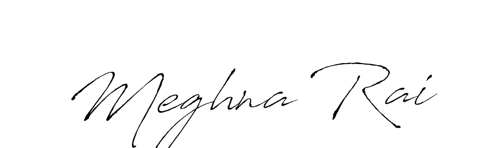 How to make Meghna Rai name signature. Use Antro_Vectra style for creating short signs online. This is the latest handwritten sign. Meghna Rai signature style 6 images and pictures png