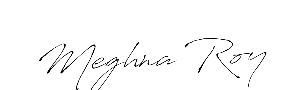 Make a beautiful signature design for name Meghna Roy. With this signature (Antro_Vectra) style, you can create a handwritten signature for free. Meghna Roy signature style 6 images and pictures png
