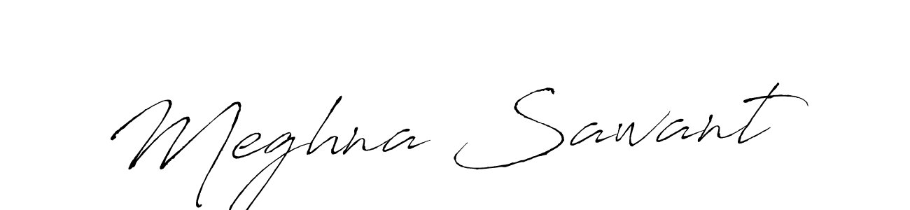 How to make Meghna Sawant signature? Antro_Vectra is a professional autograph style. Create handwritten signature for Meghna Sawant name. Meghna Sawant signature style 6 images and pictures png
