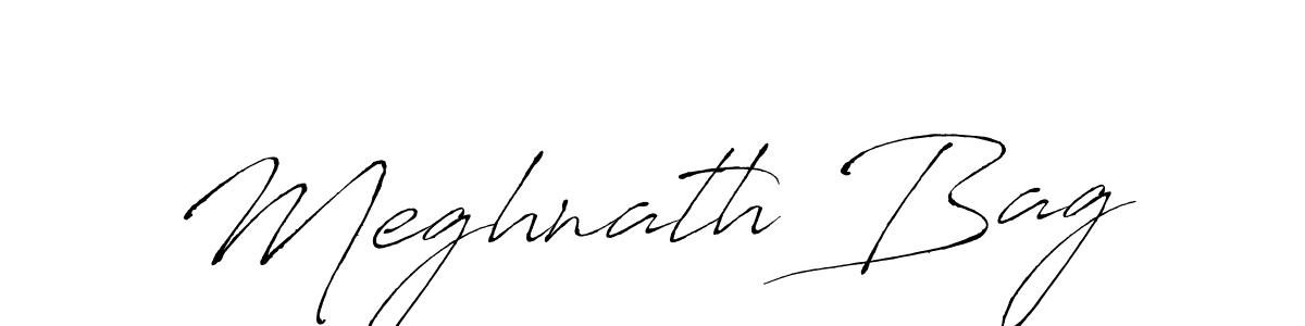 How to make Meghnath Bag name signature. Use Antro_Vectra style for creating short signs online. This is the latest handwritten sign. Meghnath Bag signature style 6 images and pictures png