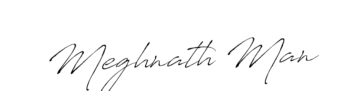 Use a signature maker to create a handwritten signature online. With this signature software, you can design (Antro_Vectra) your own signature for name Meghnath Man. Meghnath Man signature style 6 images and pictures png