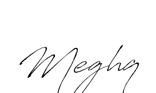 Antro_Vectra is a professional signature style that is perfect for those who want to add a touch of class to their signature. It is also a great choice for those who want to make their signature more unique. Get Meghq name to fancy signature for free. Meghq signature style 6 images and pictures png
