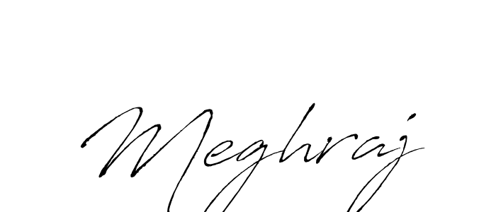 Design your own signature with our free online signature maker. With this signature software, you can create a handwritten (Antro_Vectra) signature for name Meghraj. Meghraj signature style 6 images and pictures png