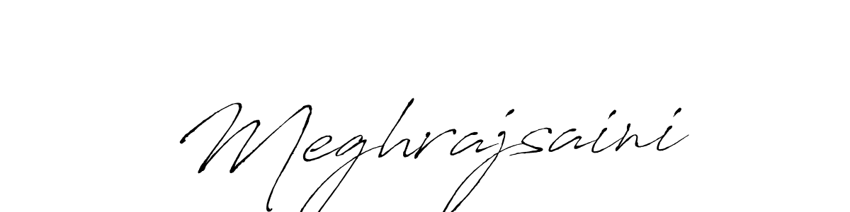 It looks lik you need a new signature style for name Meghrajsaini. Design unique handwritten (Antro_Vectra) signature with our free signature maker in just a few clicks. Meghrajsaini signature style 6 images and pictures png