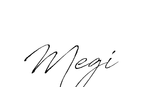 Use a signature maker to create a handwritten signature online. With this signature software, you can design (Antro_Vectra) your own signature for name Megi . Megi  signature style 6 images and pictures png