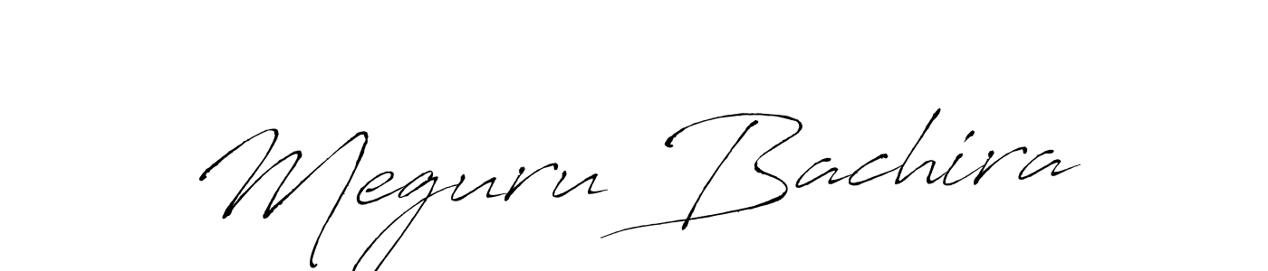 Similarly Antro_Vectra is the best handwritten signature design. Signature creator online .You can use it as an online autograph creator for name Meguru Bachira. Meguru Bachira signature style 6 images and pictures png