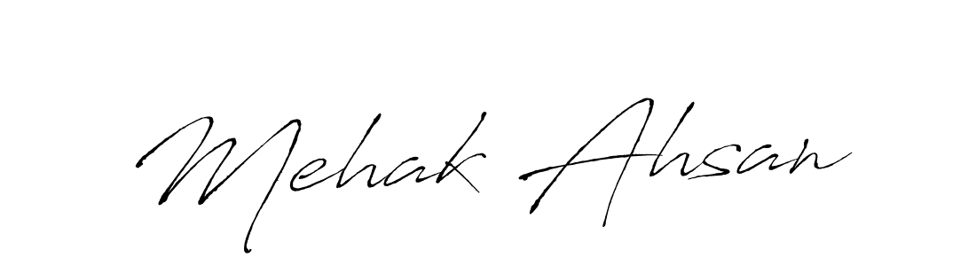 You can use this online signature creator to create a handwritten signature for the name Mehak Ahsan. This is the best online autograph maker. Mehak Ahsan signature style 6 images and pictures png