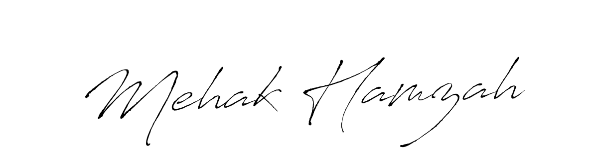 Also You can easily find your signature by using the search form. We will create Mehak Hamzah name handwritten signature images for you free of cost using Antro_Vectra sign style. Mehak Hamzah signature style 6 images and pictures png