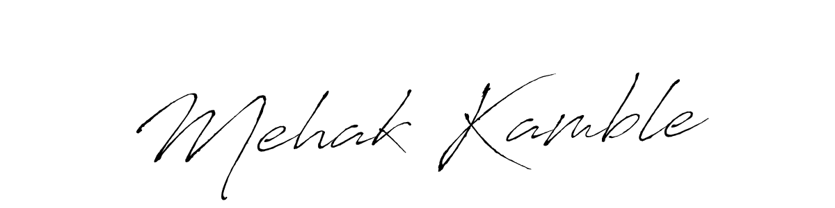 How to make Mehak Kamble signature? Antro_Vectra is a professional autograph style. Create handwritten signature for Mehak Kamble name. Mehak Kamble signature style 6 images and pictures png