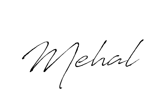 Create a beautiful signature design for name Mehal. With this signature (Antro_Vectra) fonts, you can make a handwritten signature for free. Mehal signature style 6 images and pictures png