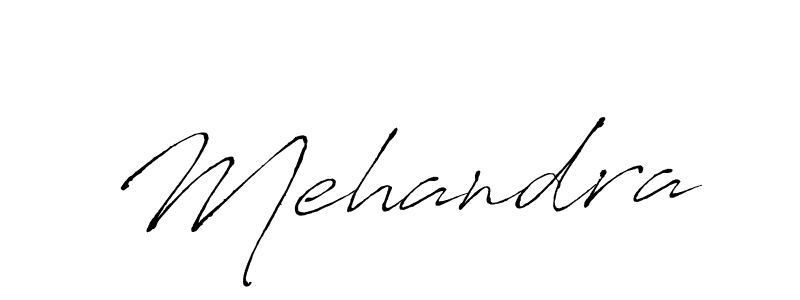 Mehandra stylish signature style. Best Handwritten Sign (Antro_Vectra) for my name. Handwritten Signature Collection Ideas for my name Mehandra. Mehandra signature style 6 images and pictures png