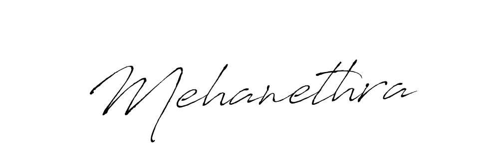 How to make Mehanethra name signature. Use Antro_Vectra style for creating short signs online. This is the latest handwritten sign. Mehanethra signature style 6 images and pictures png