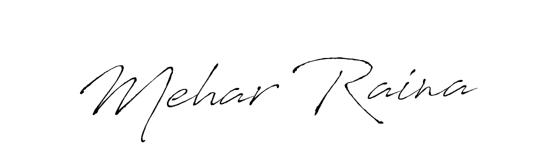 Also You can easily find your signature by using the search form. We will create Mehar Raina name handwritten signature images for you free of cost using Antro_Vectra sign style. Mehar Raina signature style 6 images and pictures png