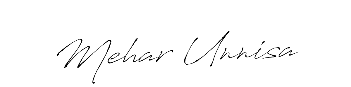 It looks lik you need a new signature style for name Mehar Unnisa. Design unique handwritten (Antro_Vectra) signature with our free signature maker in just a few clicks. Mehar Unnisa signature style 6 images and pictures png