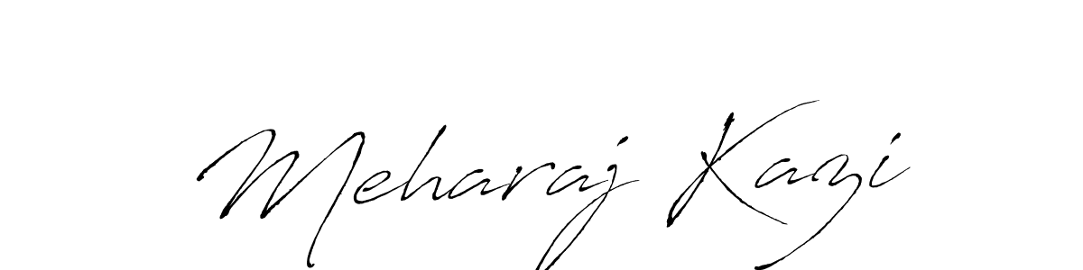Similarly Antro_Vectra is the best handwritten signature design. Signature creator online .You can use it as an online autograph creator for name Meharaj Kazi. Meharaj Kazi signature style 6 images and pictures png