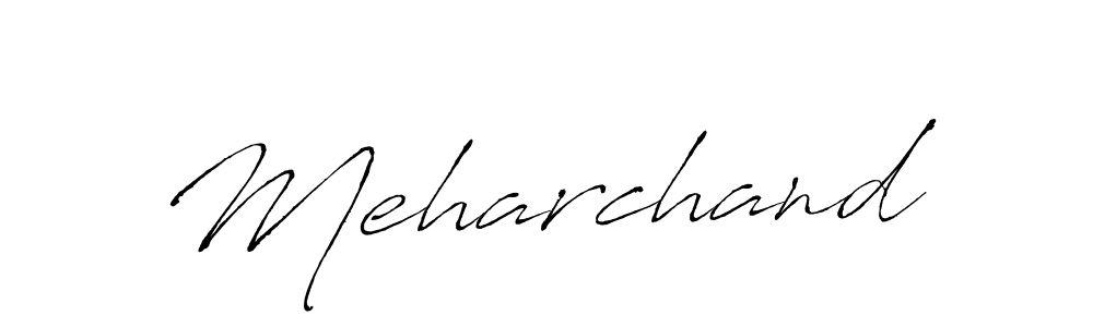 How to make Meharchand signature? Antro_Vectra is a professional autograph style. Create handwritten signature for Meharchand name. Meharchand signature style 6 images and pictures png