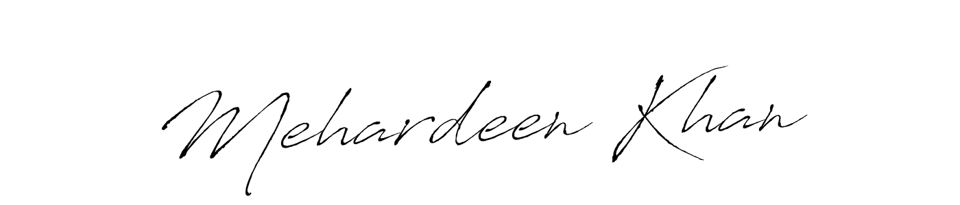 Make a beautiful signature design for name Mehardeen Khan. Use this online signature maker to create a handwritten signature for free. Mehardeen Khan signature style 6 images and pictures png
