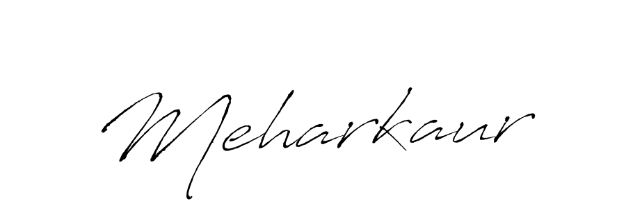 Create a beautiful signature design for name Meharkaur. With this signature (Antro_Vectra) fonts, you can make a handwritten signature for free. Meharkaur signature style 6 images and pictures png