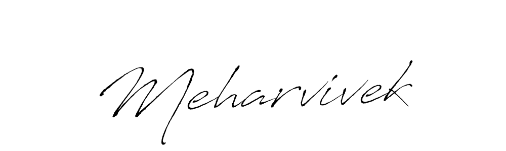 Meharvivek stylish signature style. Best Handwritten Sign (Antro_Vectra) for my name. Handwritten Signature Collection Ideas for my name Meharvivek. Meharvivek signature style 6 images and pictures png