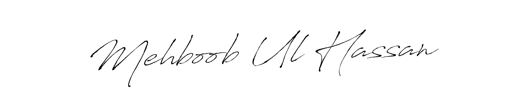 Use a signature maker to create a handwritten signature online. With this signature software, you can design (Antro_Vectra) your own signature for name Mehboob Ul Hassan. Mehboob Ul Hassan signature style 6 images and pictures png