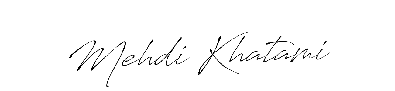 The best way (Antro_Vectra) to make a short signature is to pick only two or three words in your name. The name Mehdi Khatami include a total of six letters. For converting this name. Mehdi Khatami signature style 6 images and pictures png