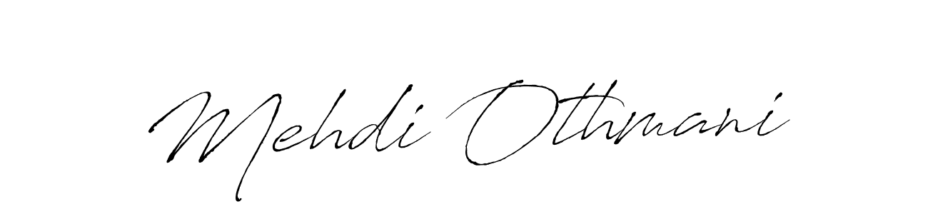 Use a signature maker to create a handwritten signature online. With this signature software, you can design (Antro_Vectra) your own signature for name Mehdi Othmani. Mehdi Othmani signature style 6 images and pictures png