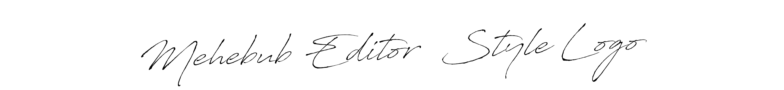 Also we have Mehebub Editor  Style Logo name is the best signature style. Create professional handwritten signature collection using Antro_Vectra autograph style. Mehebub Editor  Style Logo signature style 6 images and pictures png