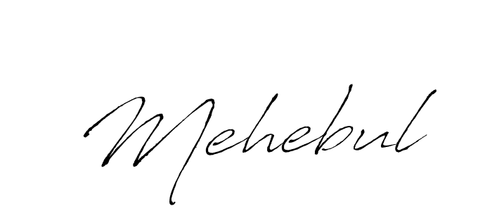 Make a beautiful signature design for name Mehebul. With this signature (Antro_Vectra) style, you can create a handwritten signature for free. Mehebul signature style 6 images and pictures png