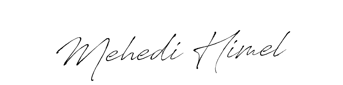 How to make Mehedi Himel signature? Antro_Vectra is a professional autograph style. Create handwritten signature for Mehedi Himel name. Mehedi Himel signature style 6 images and pictures png