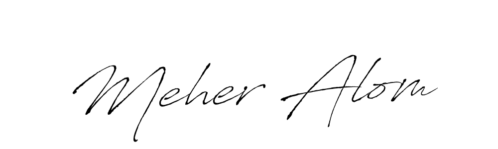 Similarly Antro_Vectra is the best handwritten signature design. Signature creator online .You can use it as an online autograph creator for name Meher Alom. Meher Alom signature style 6 images and pictures png