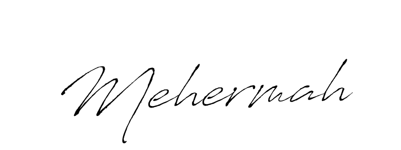 Create a beautiful signature design for name Mehermah. With this signature (Antro_Vectra) fonts, you can make a handwritten signature for free. Mehermah signature style 6 images and pictures png