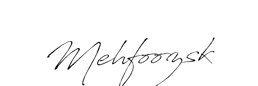 It looks lik you need a new signature style for name Mehfoozsk. Design unique handwritten (Antro_Vectra) signature with our free signature maker in just a few clicks. Mehfoozsk signature style 6 images and pictures png