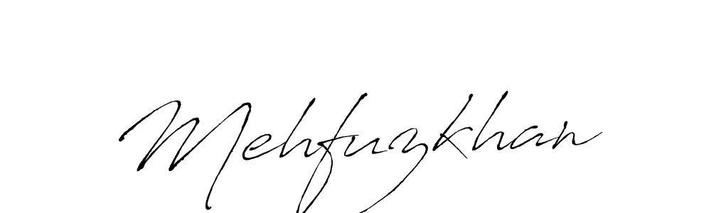 How to make Mehfuzkhan signature? Antro_Vectra is a professional autograph style. Create handwritten signature for Mehfuzkhan name. Mehfuzkhan signature style 6 images and pictures png