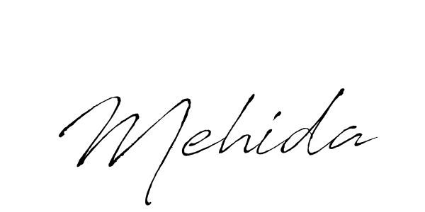 Create a beautiful signature design for name Mehida. With this signature (Antro_Vectra) fonts, you can make a handwritten signature for free. Mehida signature style 6 images and pictures png