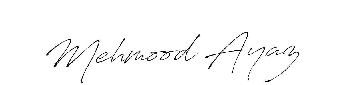 You should practise on your own different ways (Antro_Vectra) to write your name (Mehmood Ayaz) in signature. don't let someone else do it for you. Mehmood Ayaz signature style 6 images and pictures png