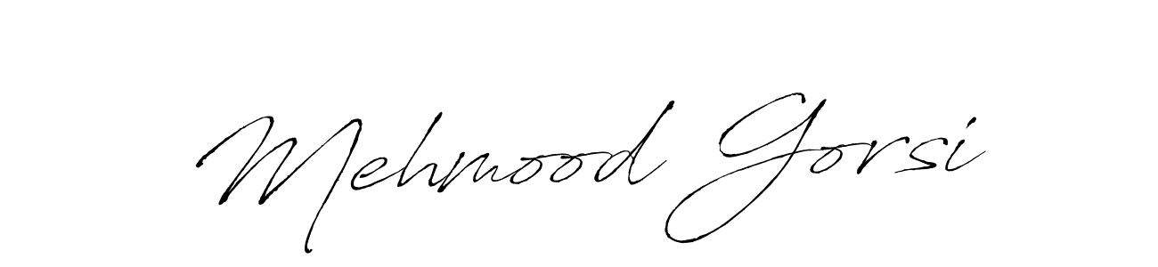 Make a short Mehmood Gorsi signature style. Manage your documents anywhere anytime using Antro_Vectra. Create and add eSignatures, submit forms, share and send files easily. Mehmood Gorsi signature style 6 images and pictures png