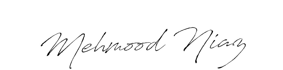 Design your own signature with our free online signature maker. With this signature software, you can create a handwritten (Antro_Vectra) signature for name Mehmood Niaz. Mehmood Niaz signature style 6 images and pictures png