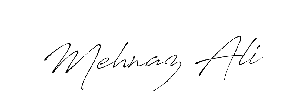 Mehnaz Ali stylish signature style. Best Handwritten Sign (Antro_Vectra) for my name. Handwritten Signature Collection Ideas for my name Mehnaz Ali. Mehnaz Ali signature style 6 images and pictures png