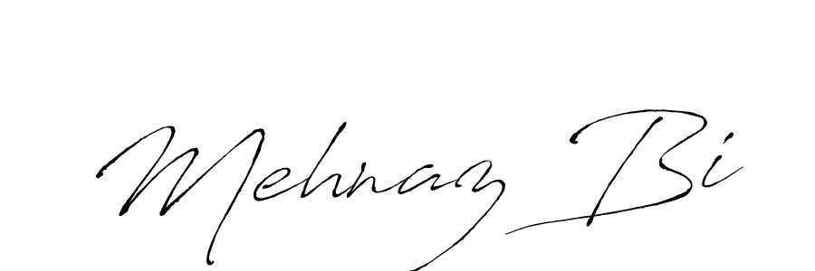 Also we have Mehnaz Bi name is the best signature style. Create professional handwritten signature collection using Antro_Vectra autograph style. Mehnaz Bi signature style 6 images and pictures png