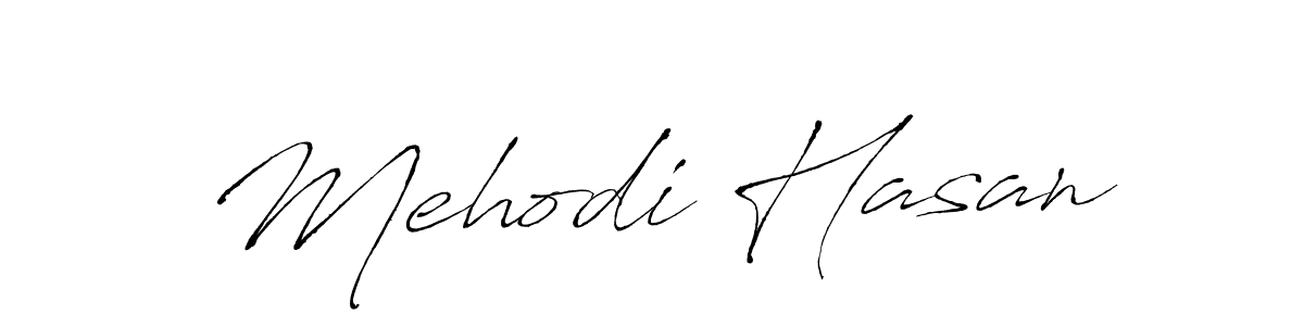 How to make Mehodi Hasan name signature. Use Antro_Vectra style for creating short signs online. This is the latest handwritten sign. Mehodi Hasan signature style 6 images and pictures png
