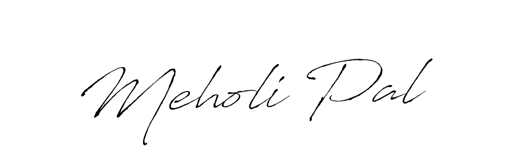 You should practise on your own different ways (Antro_Vectra) to write your name (Meholi Pal) in signature. don't let someone else do it for you. Meholi Pal signature style 6 images and pictures png