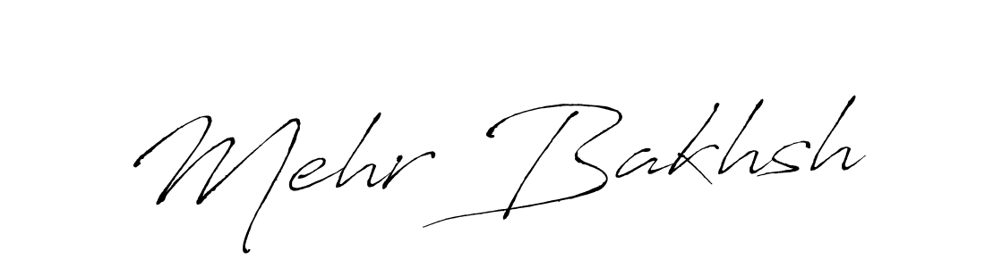 Also You can easily find your signature by using the search form. We will create Mehr Bakhsh name handwritten signature images for you free of cost using Antro_Vectra sign style. Mehr Bakhsh signature style 6 images and pictures png