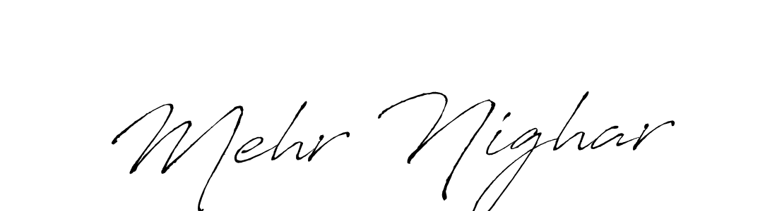 Also we have Mehr Nighar name is the best signature style. Create professional handwritten signature collection using Antro_Vectra autograph style. Mehr Nighar signature style 6 images and pictures png