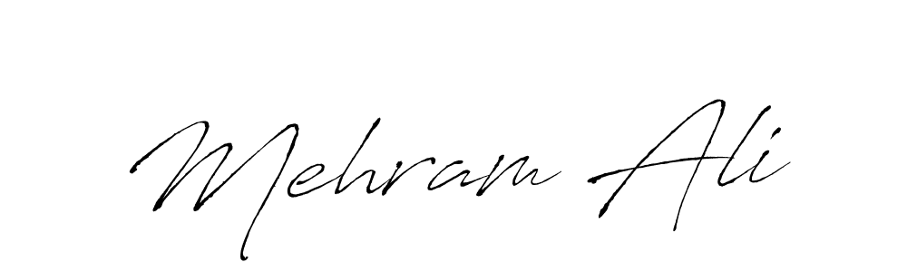 Make a beautiful signature design for name Mehram Ali. Use this online signature maker to create a handwritten signature for free. Mehram Ali signature style 6 images and pictures png