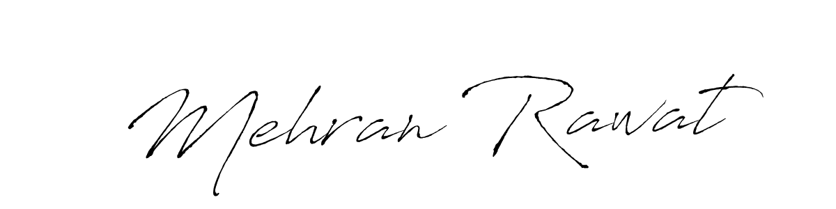 How to make Mehran Rawat name signature. Use Antro_Vectra style for creating short signs online. This is the latest handwritten sign. Mehran Rawat signature style 6 images and pictures png
