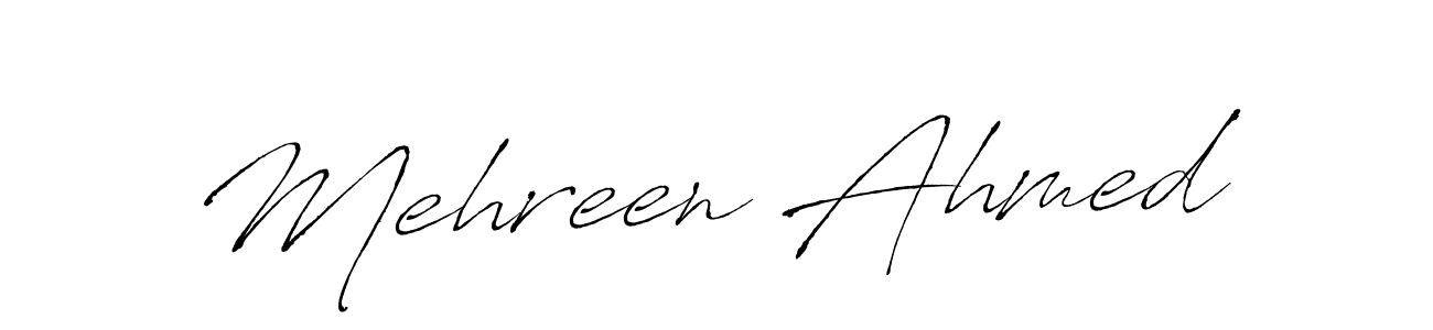 Make a beautiful signature design for name Mehreen Ahmed. Use this online signature maker to create a handwritten signature for free. Mehreen Ahmed signature style 6 images and pictures png